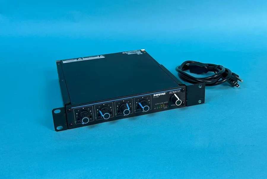 Микшерный пульт Shure SCM410 4-Channel Microphone Mixer
