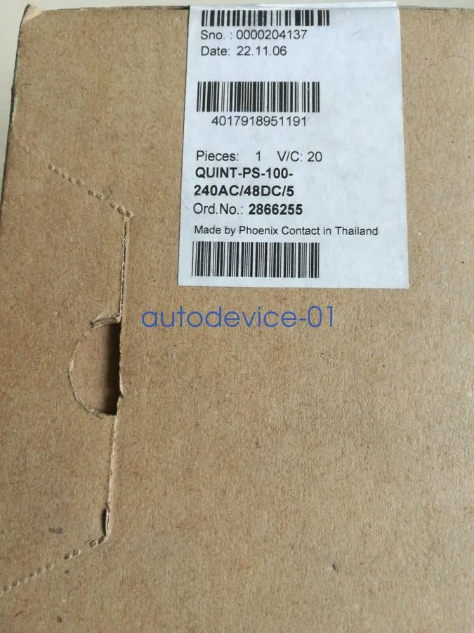 Блок питания Phoenix Contact QUINT-PS-100-240AC/48DC/ 5 Power Supply 2866255 48V