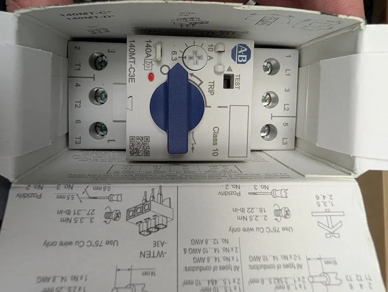 Автоматический выключатель AB 140MT-C3E-C10 Motor Protection Circuit Breaker, C