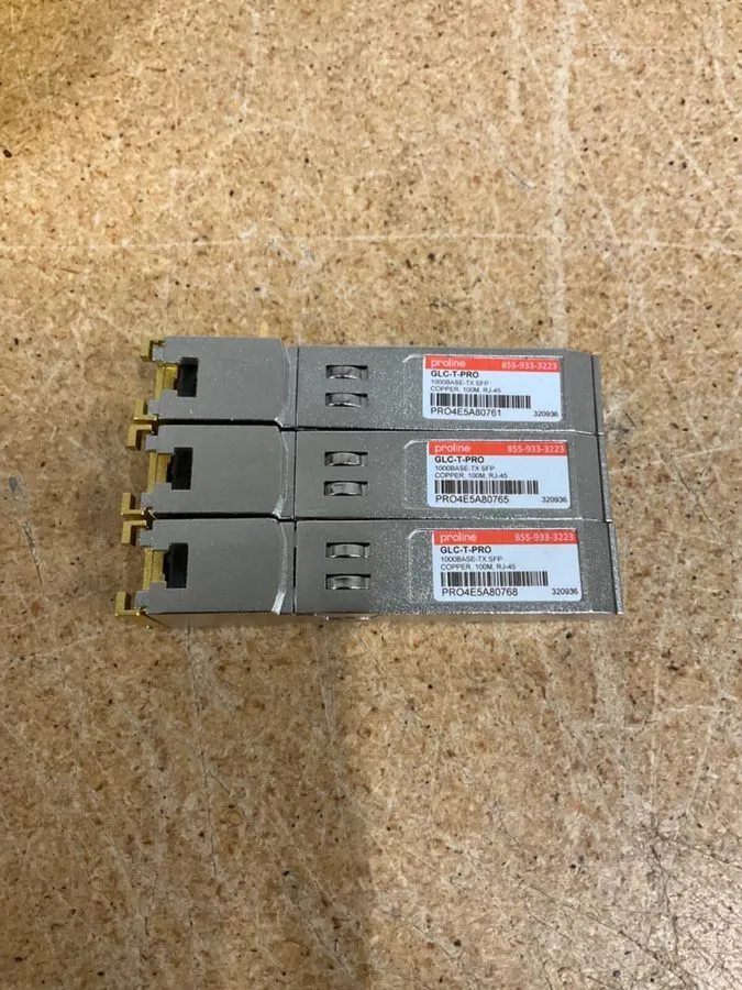 Трансивер PROLINE 1000BASE-TX SFP GLC-T-PRO Transceiver Modules