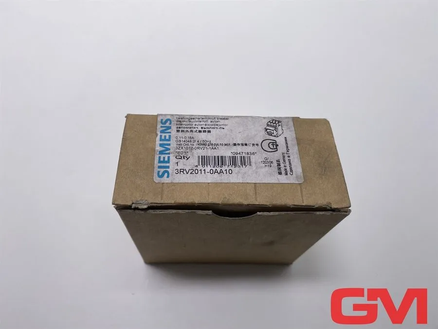 Автоматический выключатель Siemens Circuit Breaker 3RV2011-0AA10 Motor Protectio