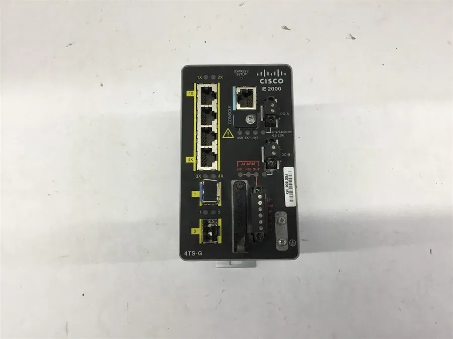 Коммутатор Cisco IE-2000-4TS-G-L V01 Industrial Ethernet Switch 2x Gigabit SFP 1
