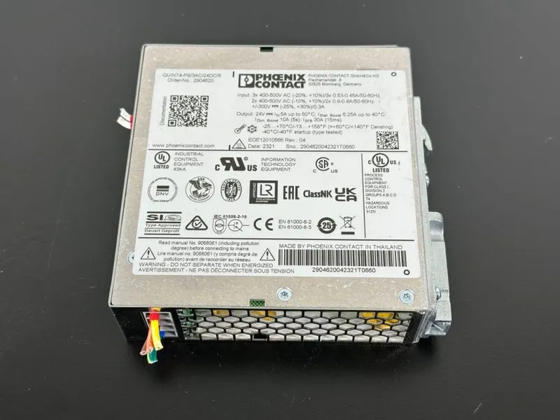 Блок питания Phoenix 2904620 QUINT4-PS/3AC/24DC/5 Switching Power Supply
