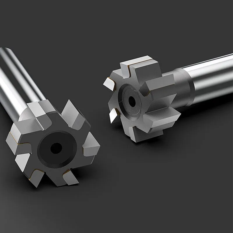 Режущий инструмент Ø 16-32mm Carbide-Tipped T-Slot End Mill Woodruff Keyseat Cut — фото лота 2