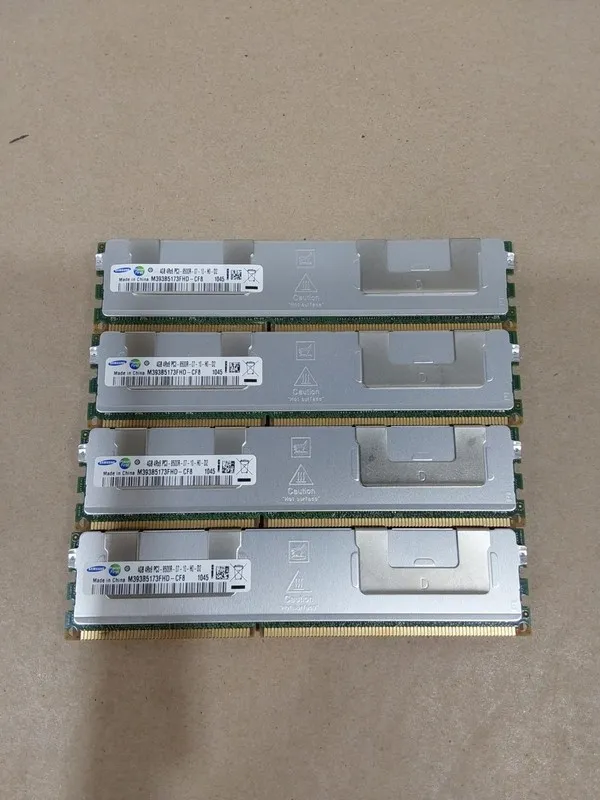 Модуль памяти SAMSUNG M393B5173FHD-CF8 4GB PC3-8500R DDR3-1066 4RX8 ECC