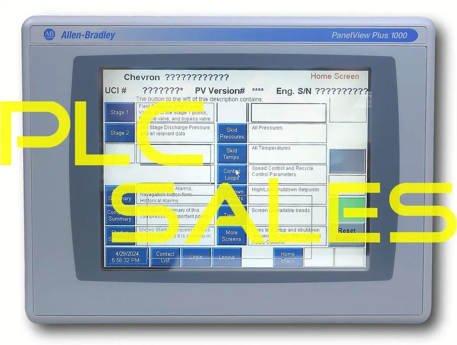 Панель оператора Allen Bradley 2711P-T10C4D2 | PanelView Plus 1000 with 2711P-RP