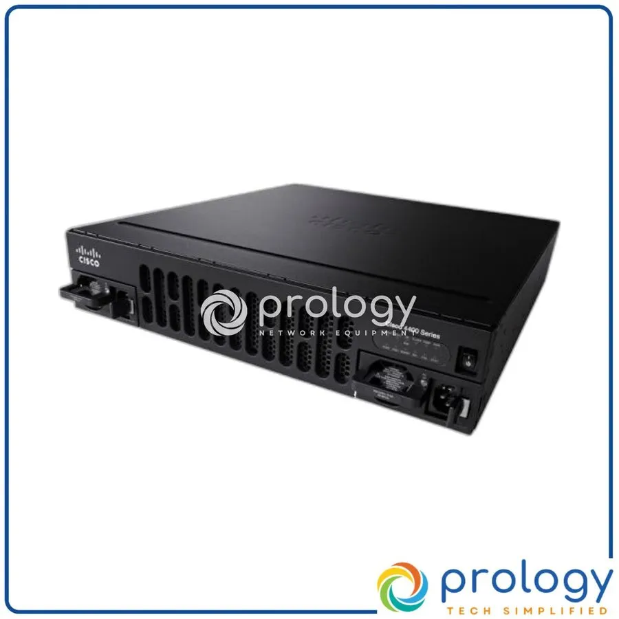 Маршрутизатор Cisco ISR4451-X-AXV/K9 ISR AXV Bundle w/APP,SEC,UC, PVDM4-64 Dual