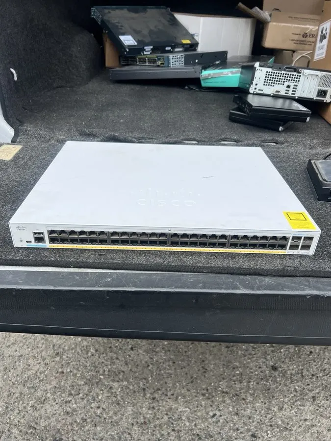 Коммутатор Cisco CBS350-48P-4G 48-Port Gigabit PoE+ Managed Switch 370W 4x SFP