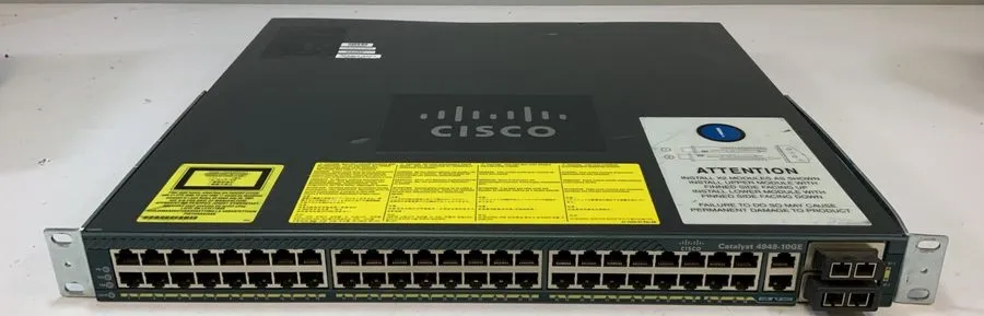 Коммутатор Catalyst 4948-10GE PoE+ 48-port Ethernet Network Switch WS-C4948-10GE