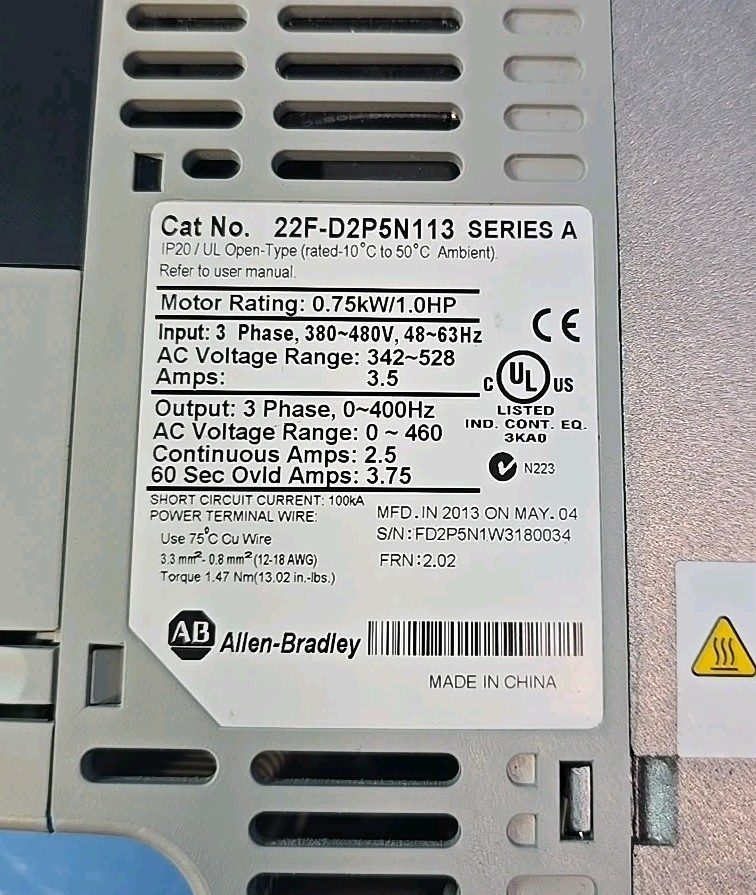 Фото лота 22F-D2P5N113 от продавца №26324