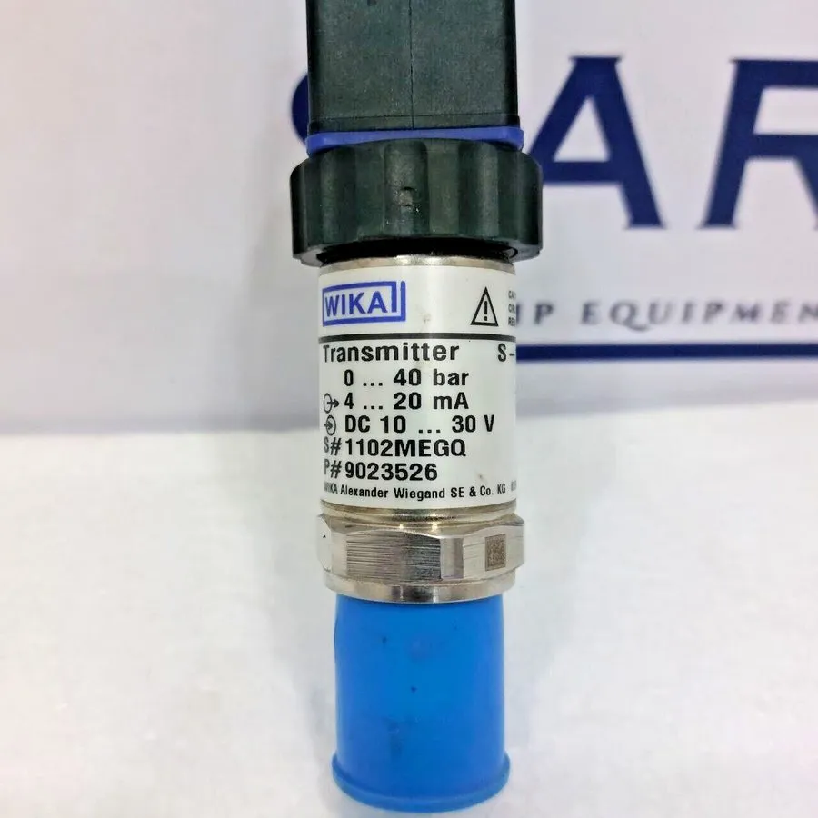 Датчик давления WIKA 9023526 S-11 PRESSURE TRANSMITTER FREE