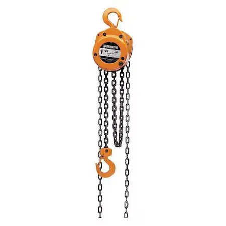 Таль Harrington Cf010-10 Manual Chain Hoist, 2000 Lb., Lift 10 Ft