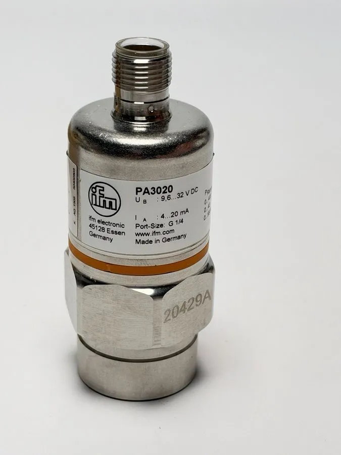 Датчик IFM PA3020 Pressure Transmitter Ceramic Cell 4-20mA 0-400bar 0-5800psi G1