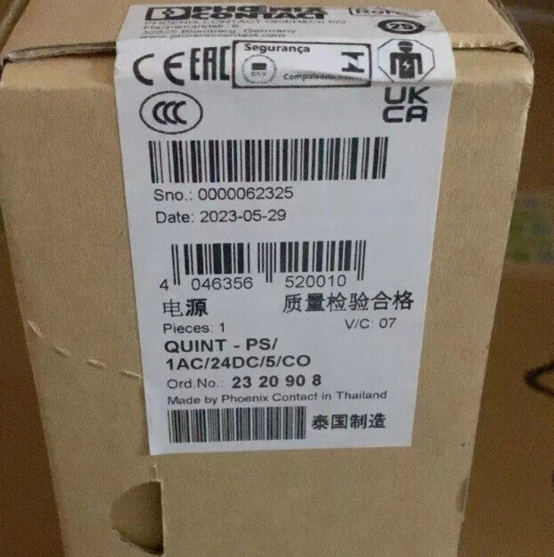 Блок питания Phoenix Contact 2320908 switching power supply QUINT-PS/1AC/24DC/ 5