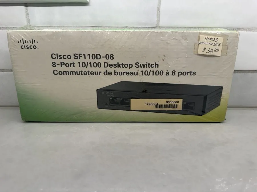 Коммутатор CISCO SF110D-08 8 Port 10 100 PoE Desktop Switch