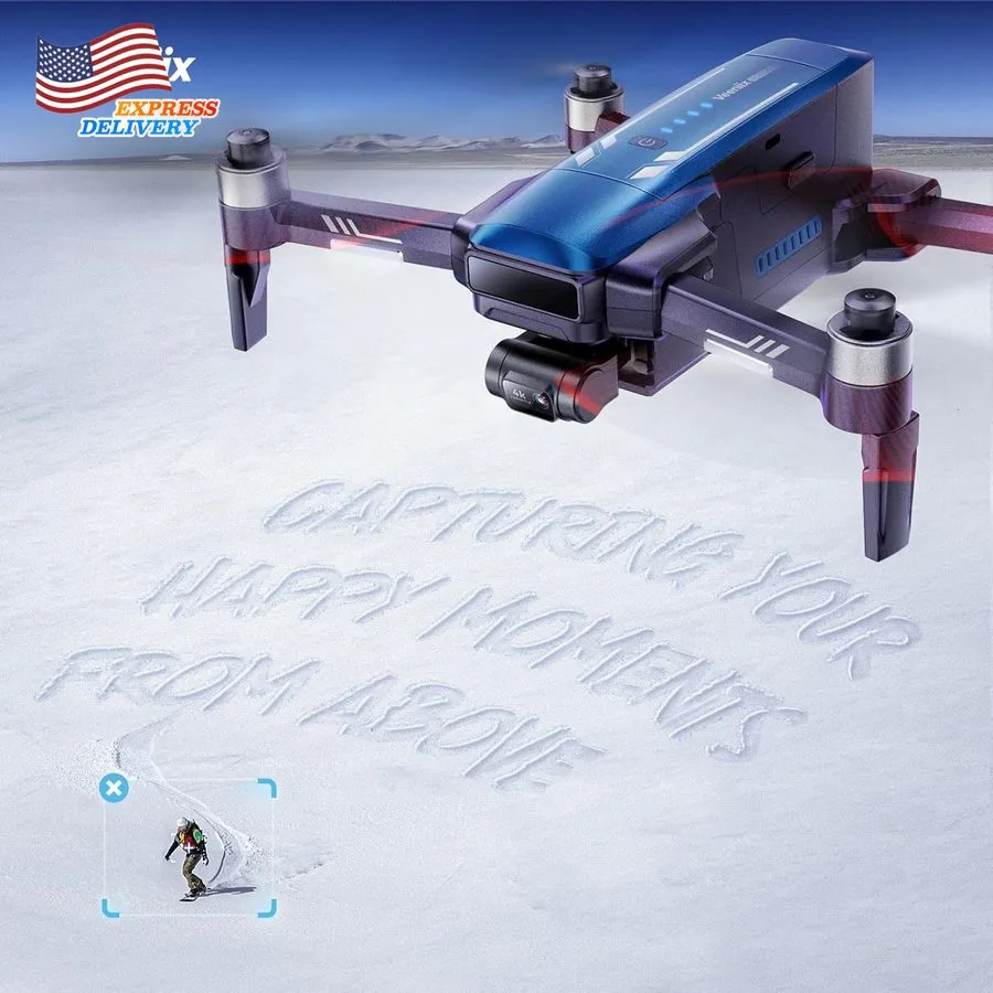 Дрон V11PRO Drone 8K Camera 48MP 3 Axis Gimbal Quadcopter — фото лота 2