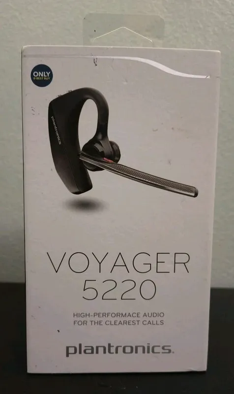 VoIP-шлюз Plantronics Voyager 5200 UC Bluetooth Headset Black (206110-01) — фото лота 2