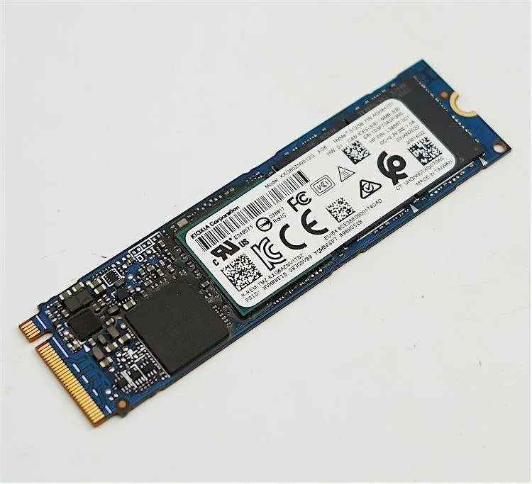 SSD-накопитель Kioxia 512GB M.2 2280 NVMe PCIe SSD KXG60ZNV512G 87% health