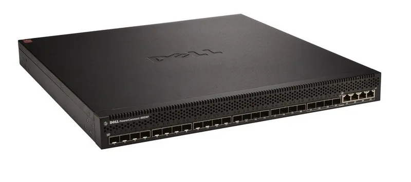 Коммутатор Dell PowerConnect 8024F 24-Port 10GbE SFP+ Network Switch w/ Dual AC