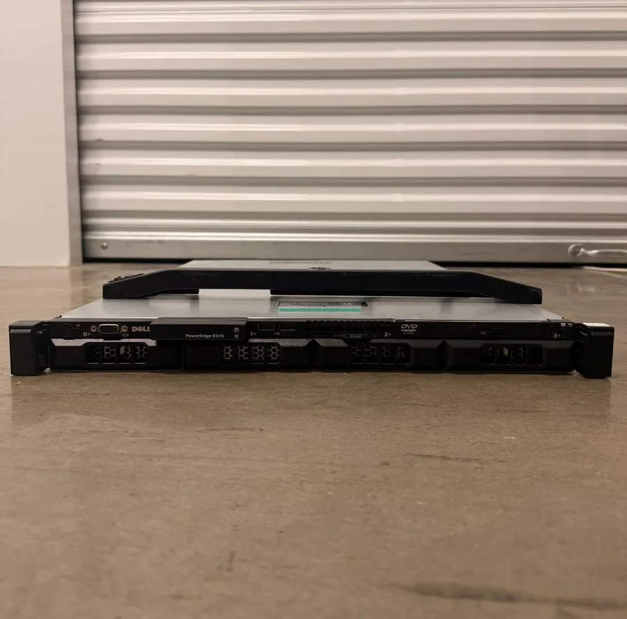 Сервер Dell PowerEdge R415 2x Opteron 4332 HE 3GHz 6Core Server w/ 8GB, Raid HM9