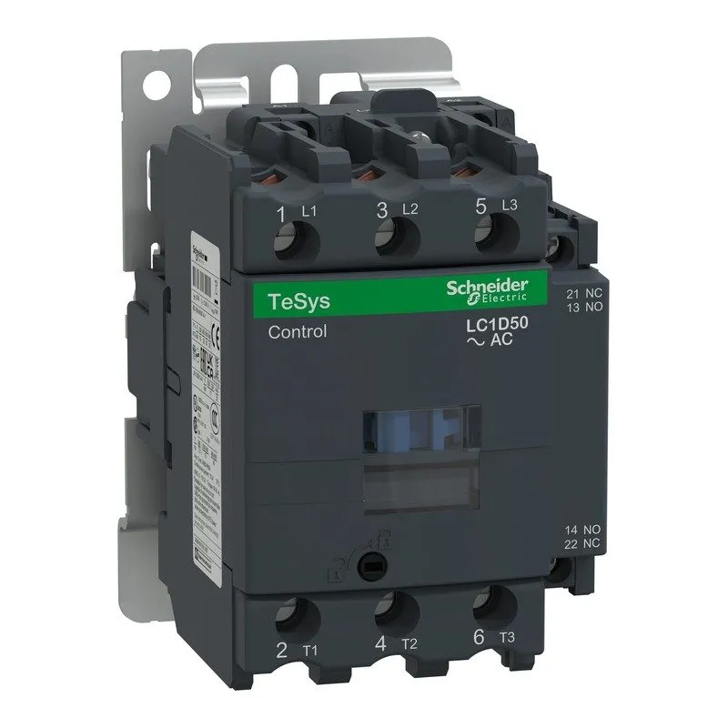 Контактор Schneider Electric LC1D50B7 TeSys 600VAC 50AMP Contactor