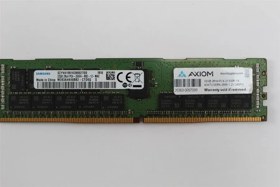 Модуль памяти Samsung 32GB DDR4-2666 ECC RDIMM HPE 840758-091 850881-001 M393A4K