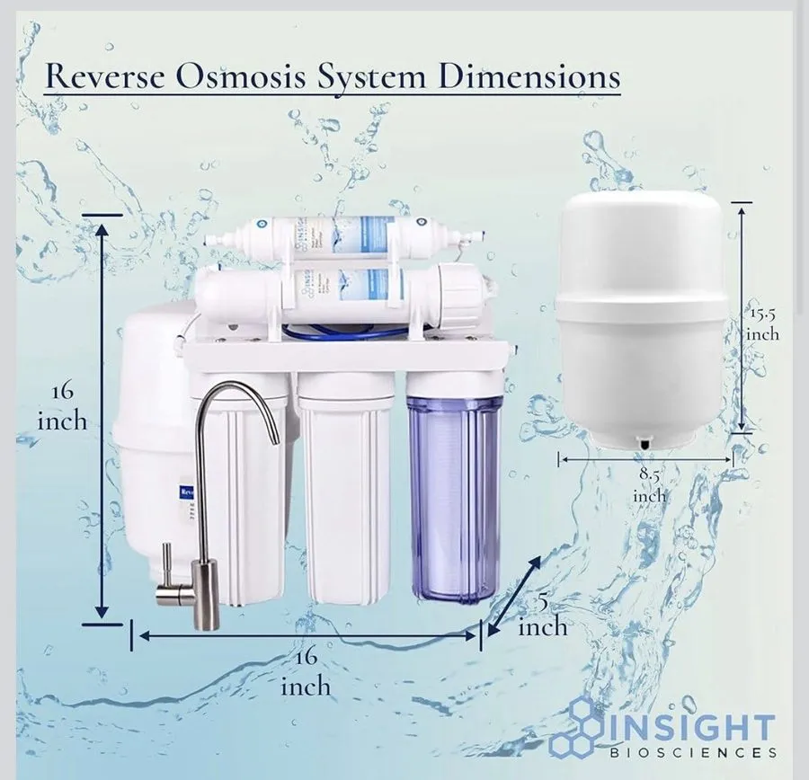 Насос Insight Biosciences 5-Stage CE Certified Reverse Osmosis Water Filtration
