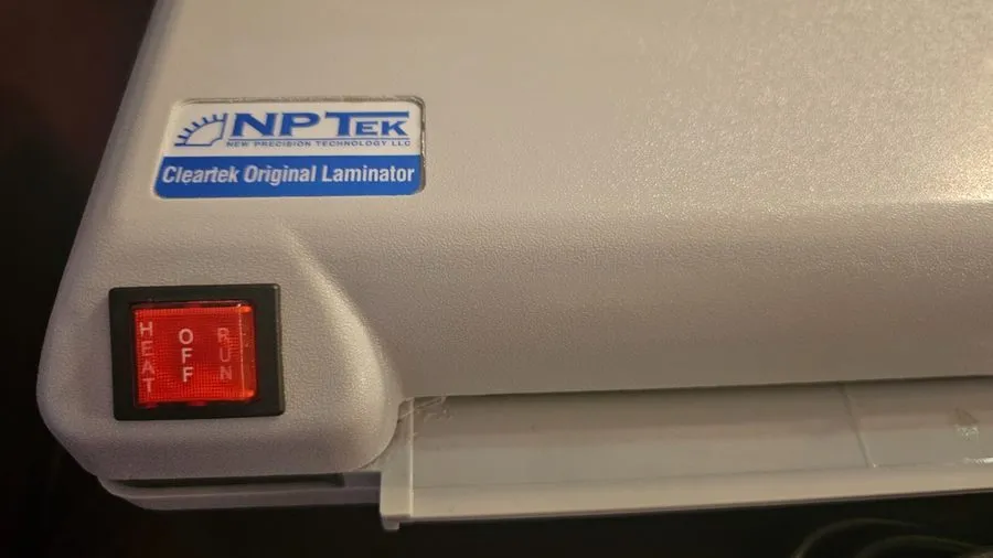 Точка доступа NP TEK Cleartek Industrial Pouch Laminator Lamination Machine NPT