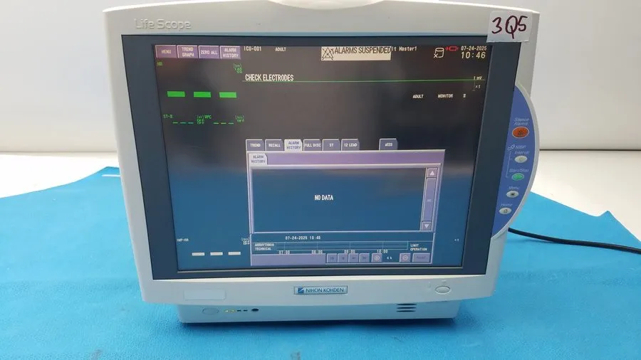 Монитор пациента NIHON KOHDEN LIFE SCOPE BSM-6701A BEDSIDE PATIENT MONITOR — фото лота 1