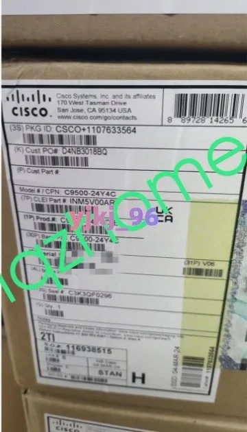 Коммутатор CISCO C9500-24Y4C-E switch via FedEx or DHL