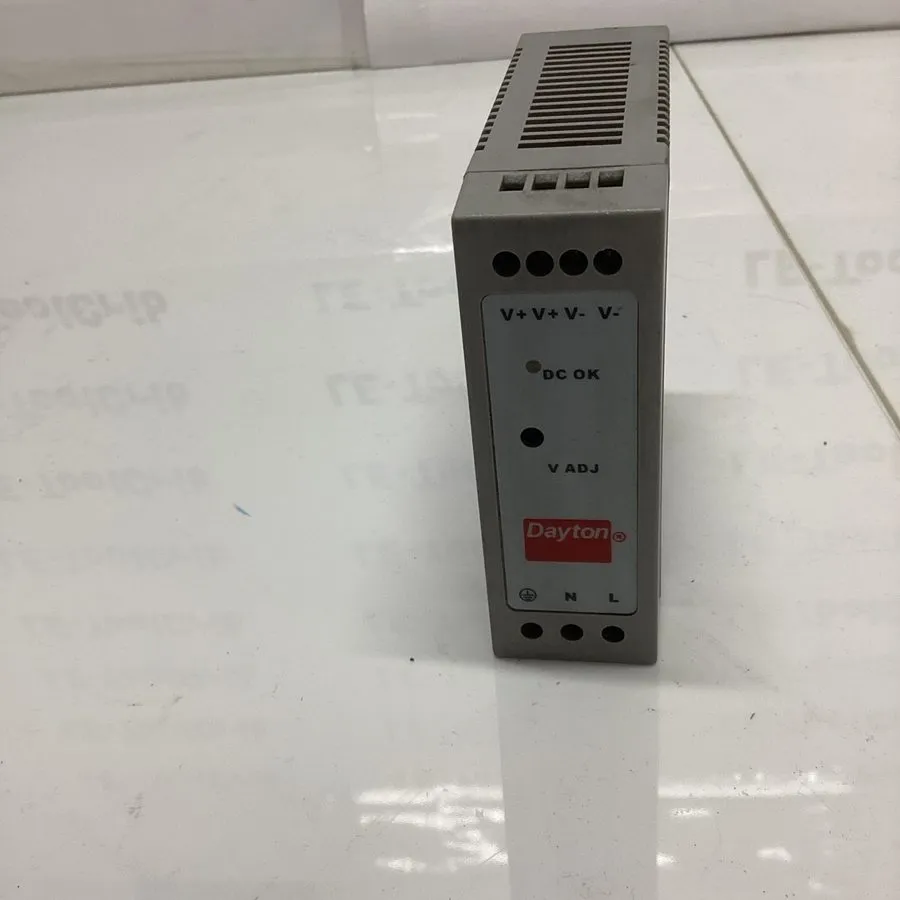 Блок питания DAYTON 33NT20 Power Supply,DIN Rail,50W,24VDC,Plastic — фото лота 1