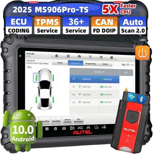 Диагностический сканер Autel Maxisys MS906Pro-TS Diagnostic Scanner Complete Ser
