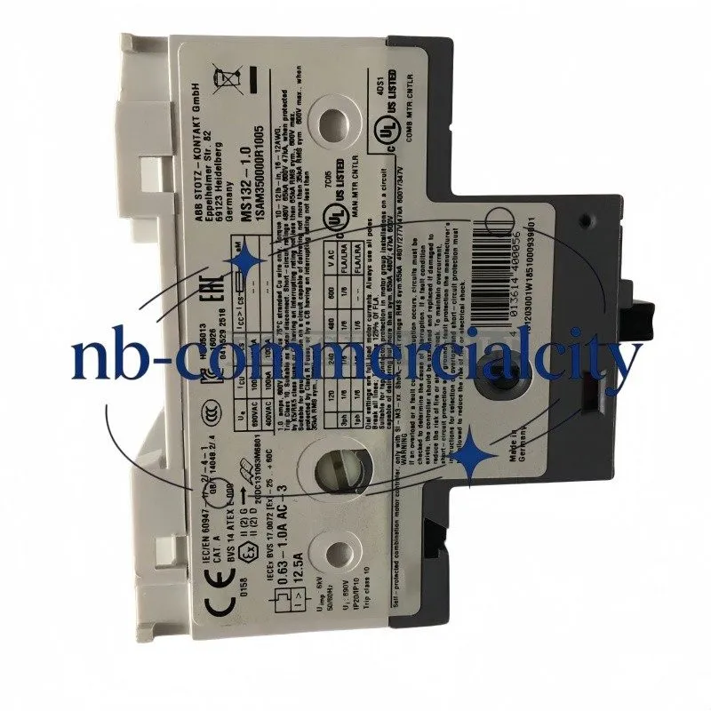Автоматический выключатель ABB MS132-10 (6.3-10A) Motor Protection Circuit Break