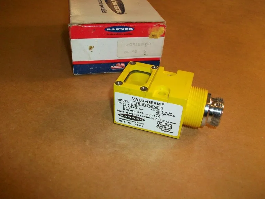 Фотоэлектрический датчик Banner Valu-Beam Photoelectric Sensor SMI91ESRQD