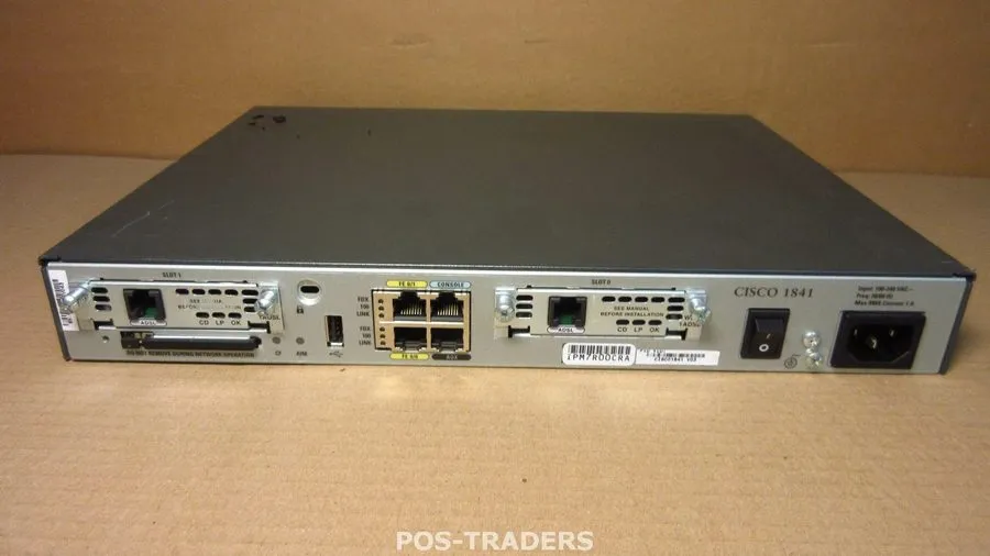 Маршрутизатор Cisco 1841 2-Port 10/100 Wired Router