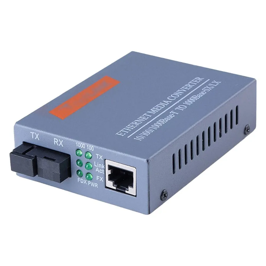 Медиаконвертер HTB-GS-03 Gigabit Fiber Optical Media Converter Single Mode to RJ