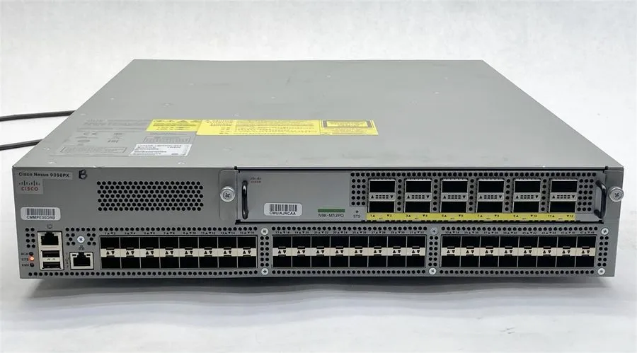 Коммутатор Cisco Nexus N9K-C9396PX 48-Port 10GbE SFP+ Switch w/N9K-M6PQ