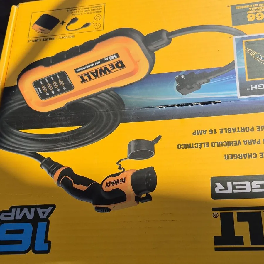 Аккумулятор Dewalt Level-2 Wall Mounted Electric Vehicle EV Charger upto 48A 240 — фото лота 2