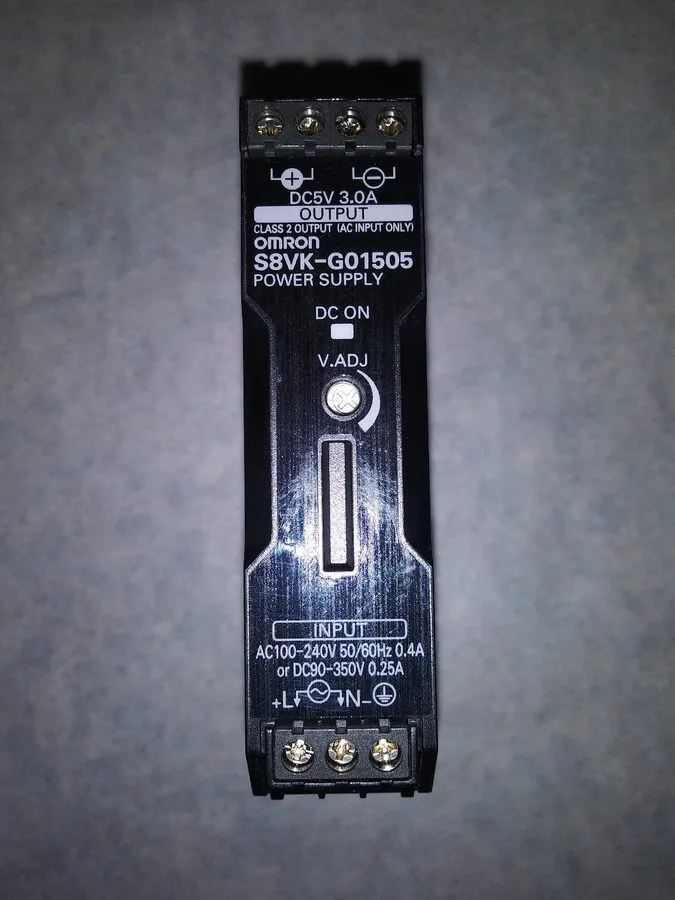 Блок питания Omron S8vk-G01505 Dc Power Supply, 100/240V Ac, 5V Dc, 15 W, 3 A, D