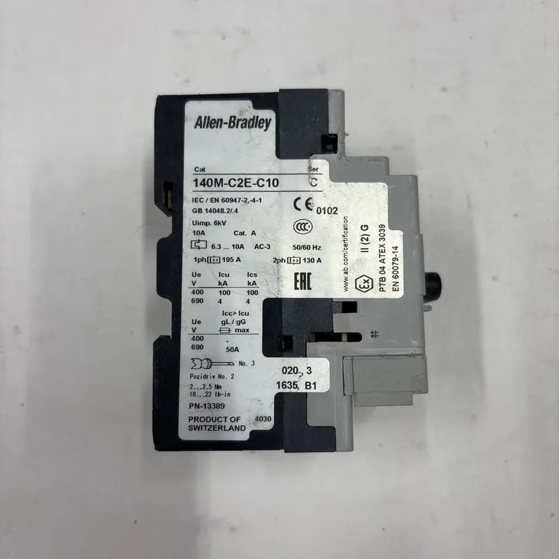 Автоматический выключатель Allen-Bradley 140M-C2E-C10 Motor Protection Circuit B