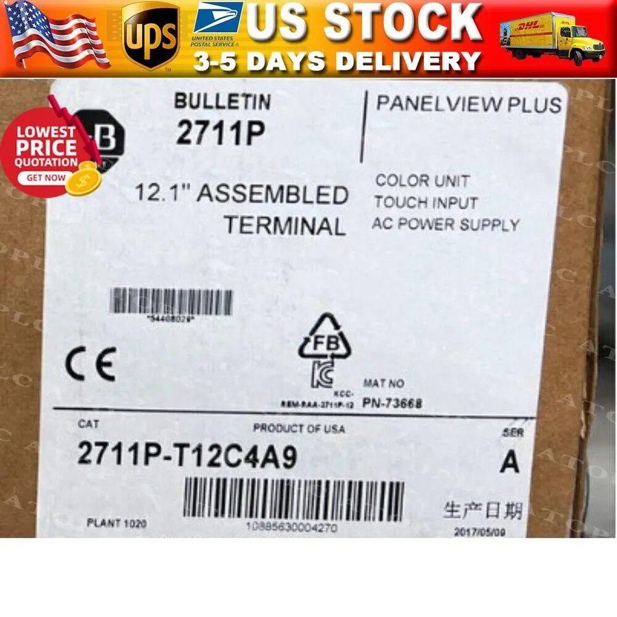 Панель оператора Allen Bradley 2711P-T12C4A9 PanelView Plus Terminal