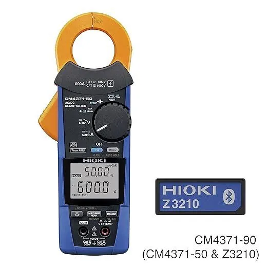 Тестер Hioki CM4371-90 AC/DC TRMS Clamp Meter (600A) with Z3210 Wireless Adapter
