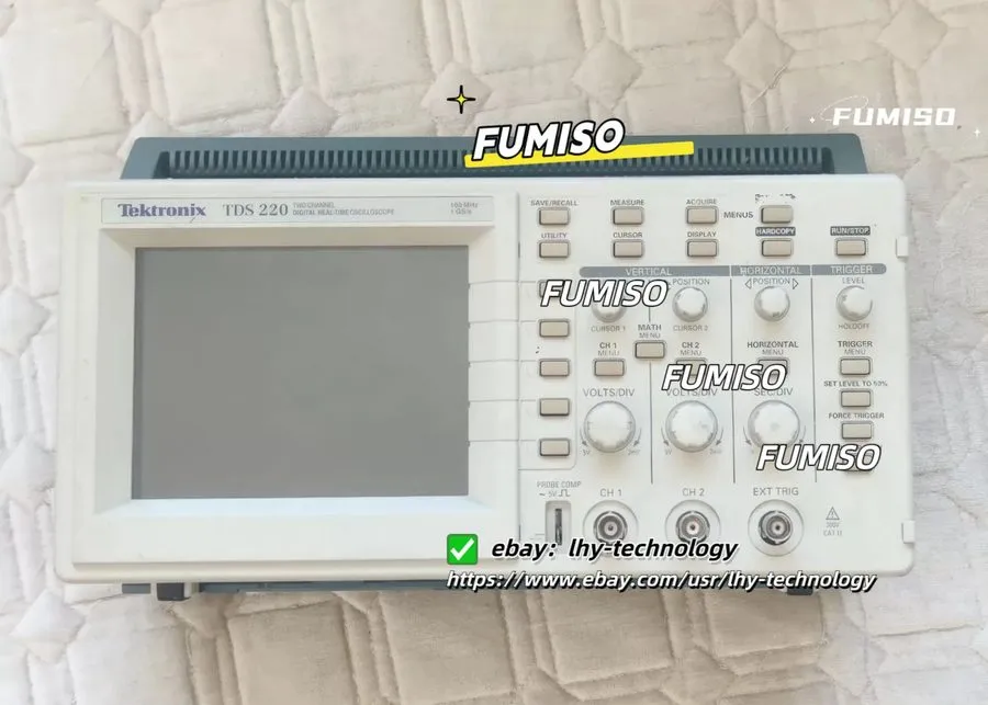 Осциллограф 2 Channel Tektronix TDS220 100Mhz Digital Oscilloscope 1GS/s