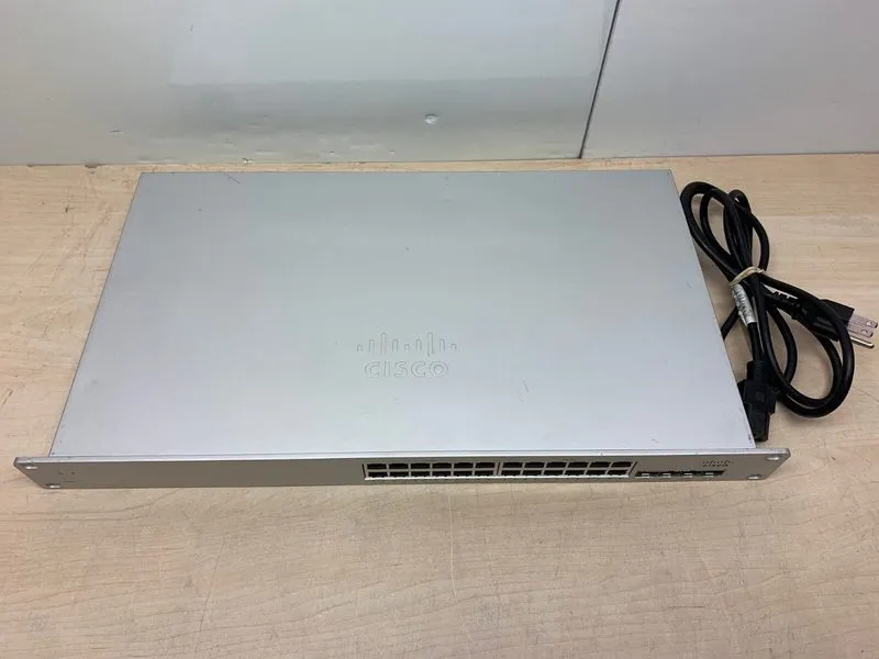 Коммутатор Cisco Meraki MS220-24P-HW 24-Port Gigabit PoE+ Switch 4x SFP 370W — фото лота 2