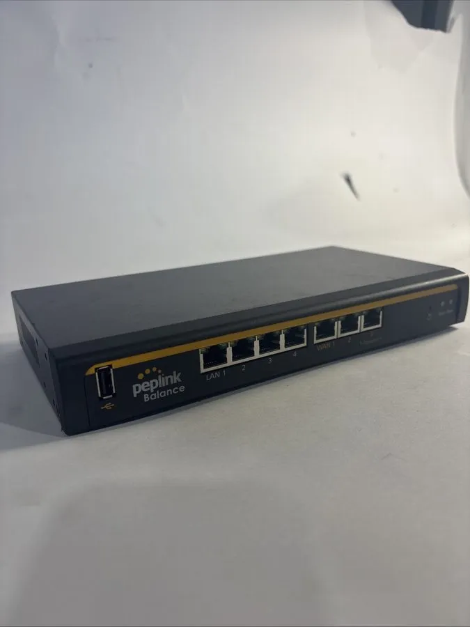 Маршрутизатор Peplink Balance 20 BPL-021 4-Port Dual-WAN Switch Modem — фото лота 1