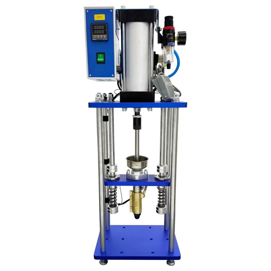 Оборудование ЧПУ 110V Desktop Vertical Pneumatic Plastic Injection Molding Machi — фото лота 1