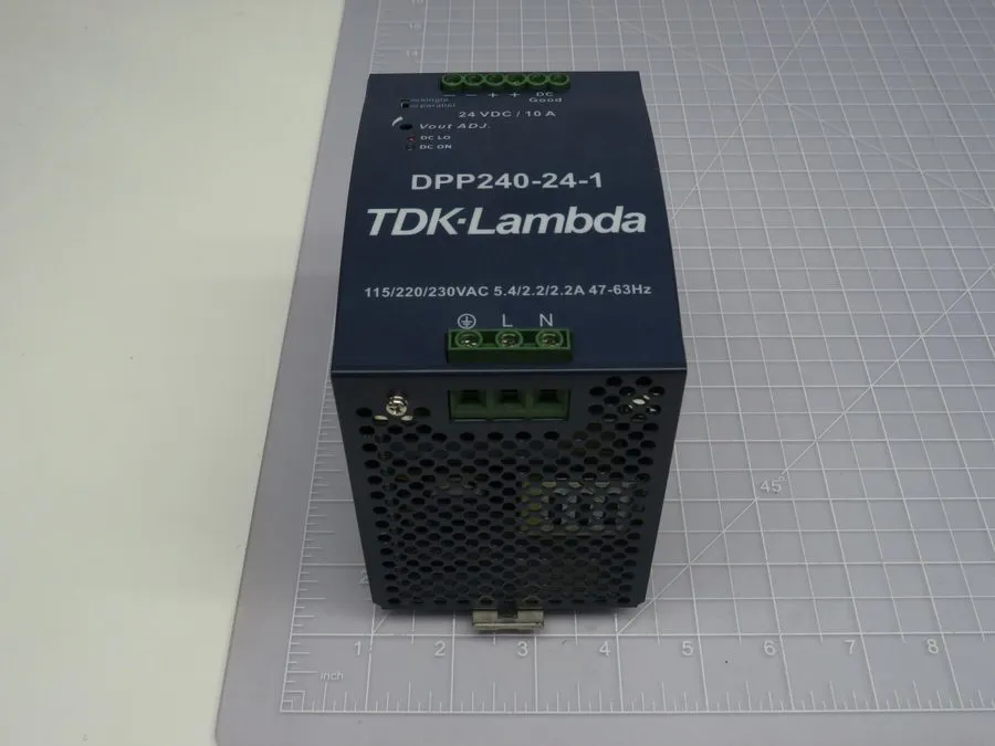 Блок питания TDK-Lambda DPP240-24-1 DIN Rail Power Supply 24VDC 10A 240W AC-DC