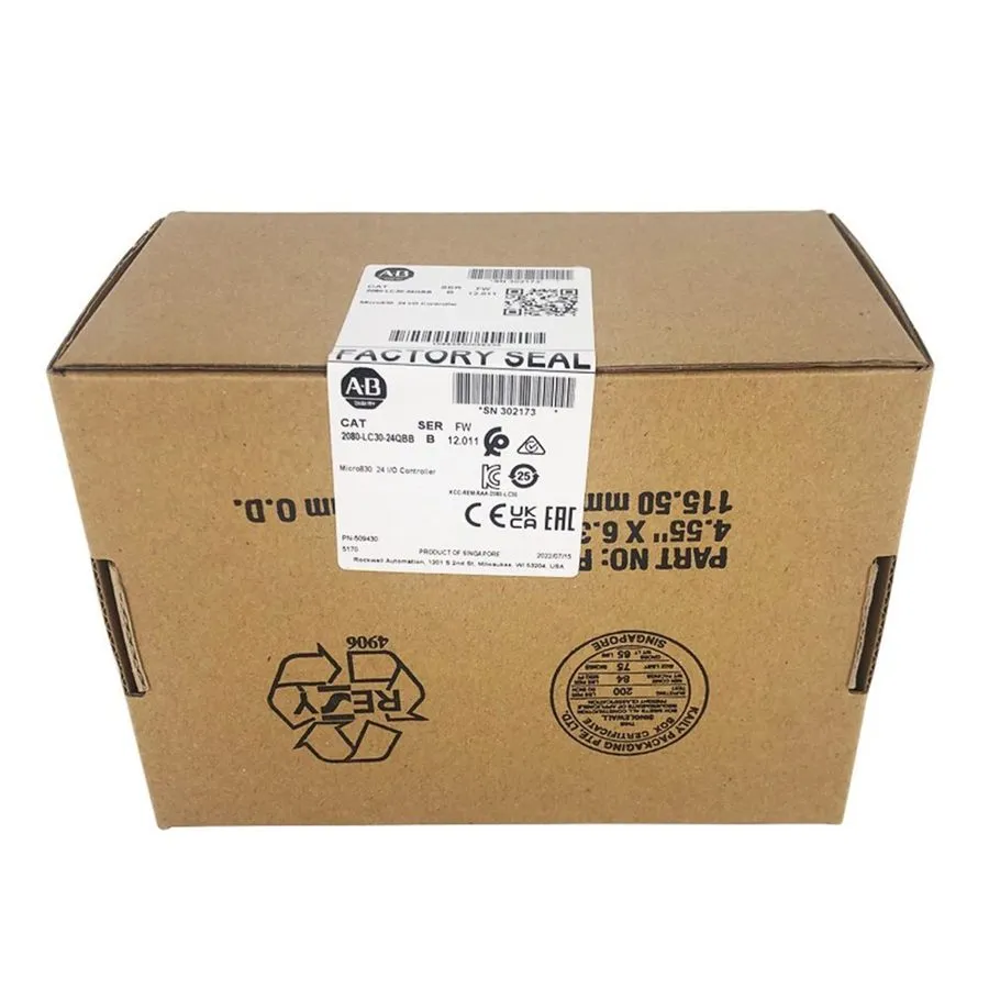 ПЛК Allen-Bradley 2080-LC30-24QBB Micro830 EtherNet/IP Controller 24 I/O, DC pow