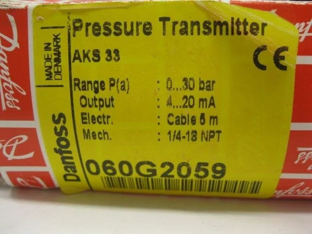 Датчик давления AKS33 060G2059 pressure transmitter amk