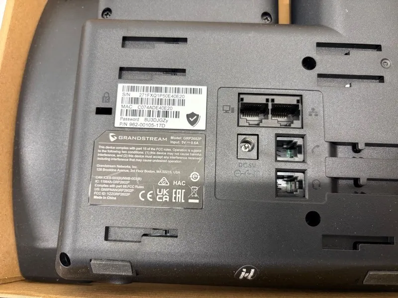Grandstream GRP2602P IP Phone